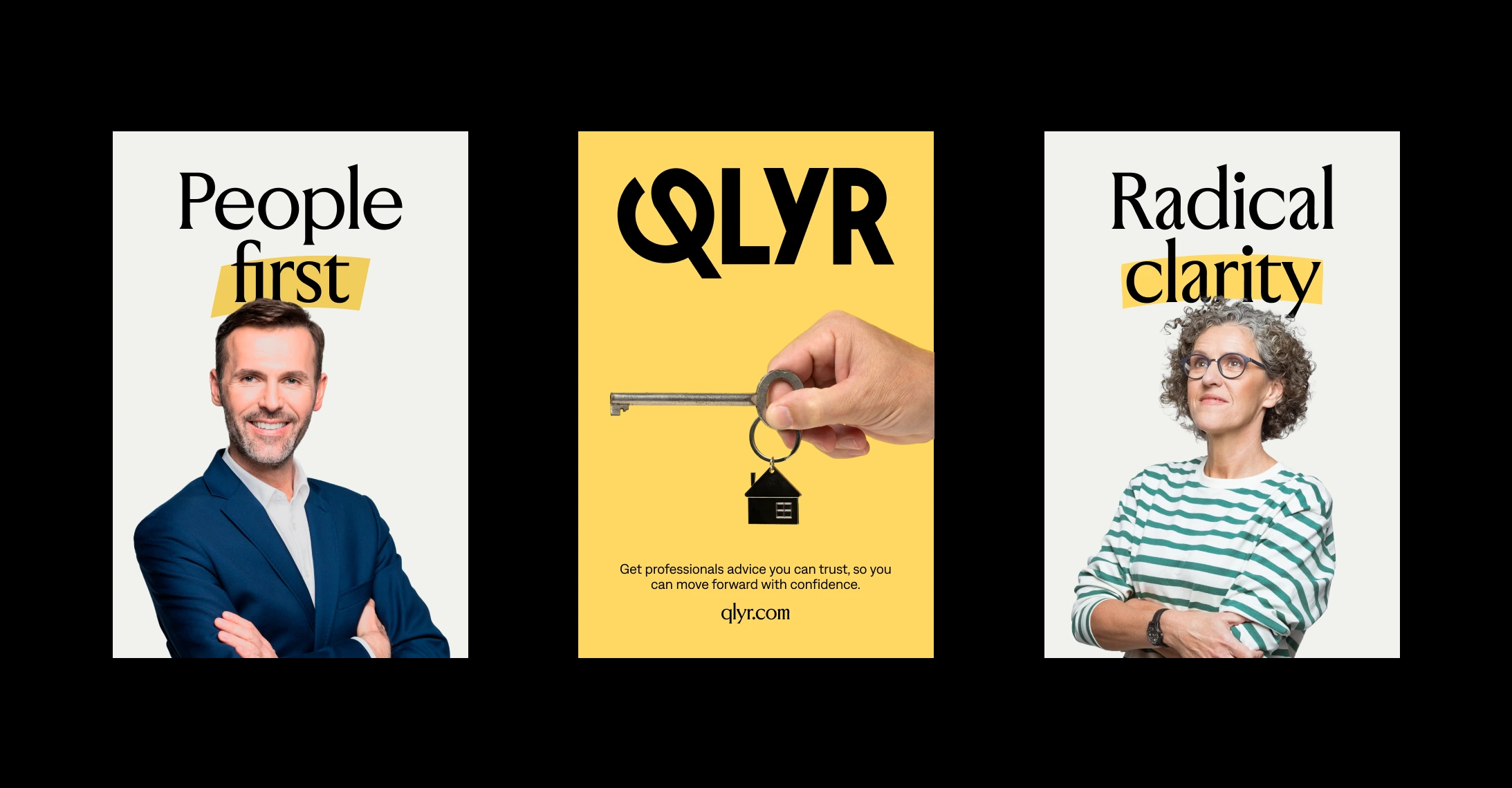 Qlyr campaign posters