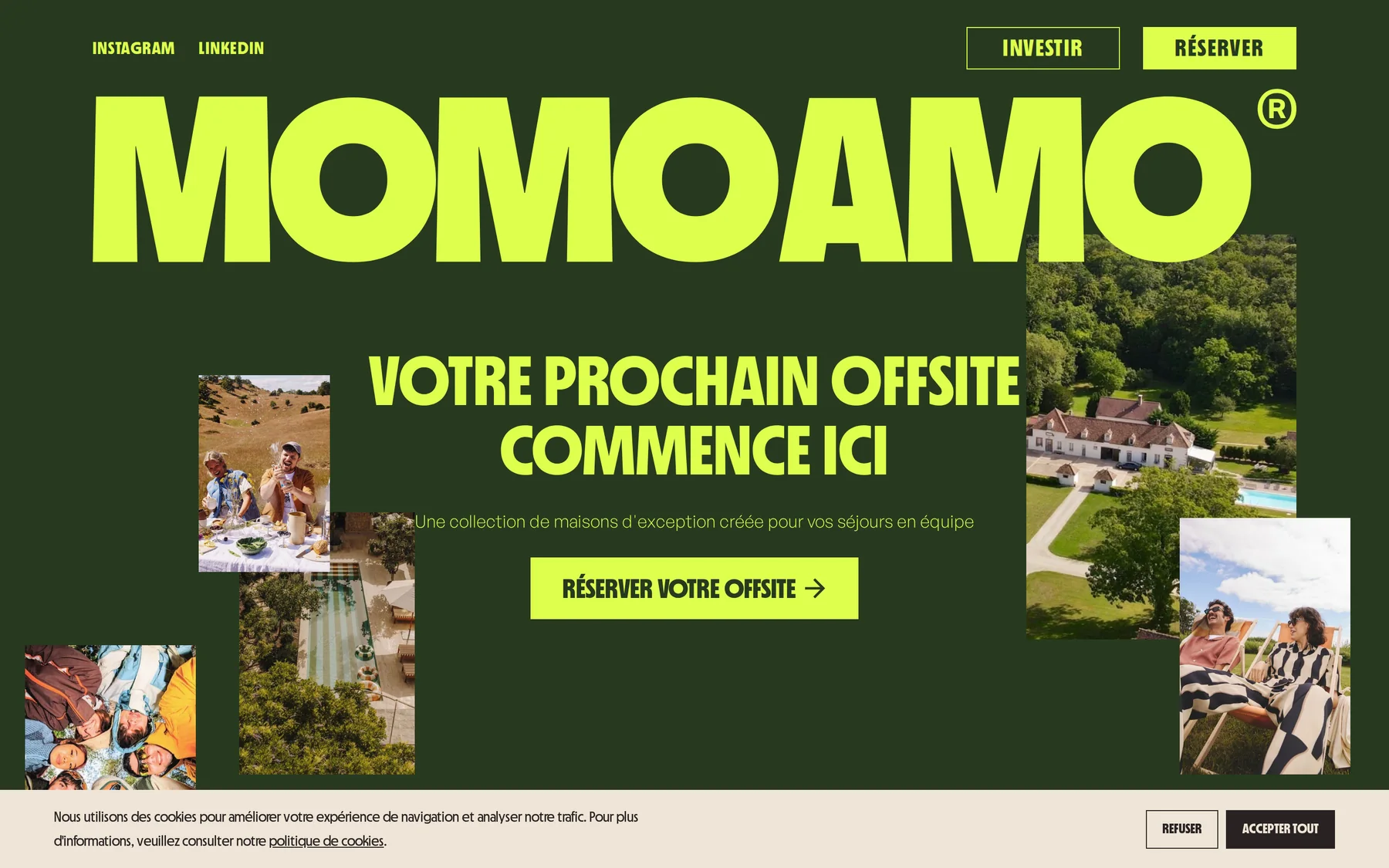 MOMOAMO site, live